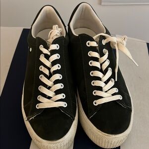 Steve Madden Black and White Sneakers